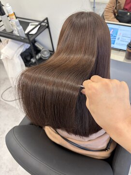 黒髪/クラゲヘアー/オリーブグレー/小顔/ココアベージュ/木更津