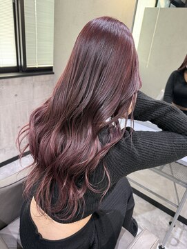 エミス(EMIITH) ブリーチなしWカラー/ワインレッド