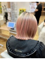 エルパティオ(EL PATIO) イルミナヴェールトリートメント×切りっぱなしボブ♪