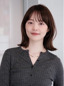 ガーデンヨコハマエスト(GARDEN YOKOHAMA est) 切りっぱなしボブ　美髪　卵型