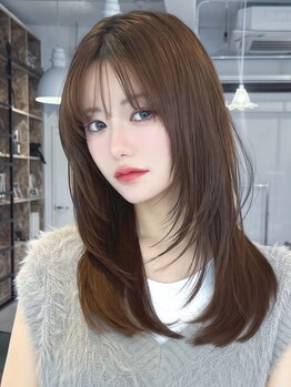 Agu hair Helia いわき神谷店【アグ ヘアー ヘリア】【2月上旬オープン(予定)】の写真/想像以上に柔らかな曲線美に。クセを伸ばす×360度綺麗なシルエットを両立!髪のお悩みを改善☆[いわき]