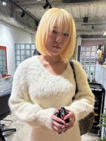 ノル 栄矢場町(nol) ボブ/抜きっぱなしブロンド/抜きっぱなしブリーチ