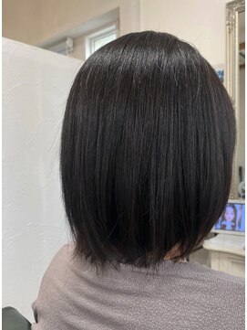 ヘアアトリエ ナイン 岡部店(hair atelier nine) ヘッドスパ/バーガンディ/バズカット/ブルーブラウン/福島市