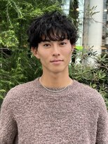 イヴォーク トーキョー(EVOKE TOKYO) シャドウパーマ/フェザーパーマ/メンズカット/テーパーフェード