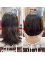 ビタミン vitaminne美容室&nbsp;すっきり艶ボブ