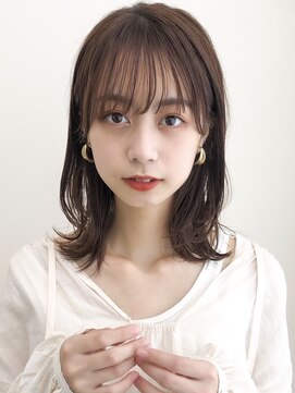 リヤン 表参道(lyann) イメチェンセミディ外ハネボブ艶感斜めバングクールショート