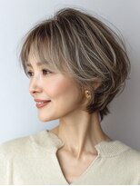 ハーツ(Heart's)&nbsp;白髪ぼかし脱白髪染め似合わせカット40代50代60代