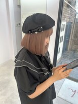 フウ(fuh) ミルクティーベージュ/ミルクティー/ハイトーン/ボブ
