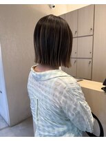 ヘアーポケット リタ(HAIR POCKET ritta) 切りっぱなしボブ×グラデハイライトカラー