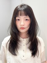 ロンドグロワール 大宮(Lond Gloire) オリーブベージュ/レイヤーカット/顔周りレイヤー/シースルー