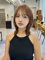 サンド 銀座(sand)&nbsp;前髪ありくびれボブ｜小顔レイヤーボブ【銀座】
