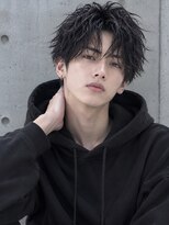 クク(coucou) メンズパーマニュアンスパーマ波巻パーマシャドウパーマメンズ