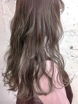 ブルーフェーセス 表参道(blue faces) 『blue faces』ラベンダーグレージュ×ウエーブスタイル