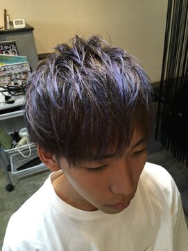 バーバー スタジオ ラフテル(Barber Studio RAFTEL) アッシュメッシュアッシュ束感