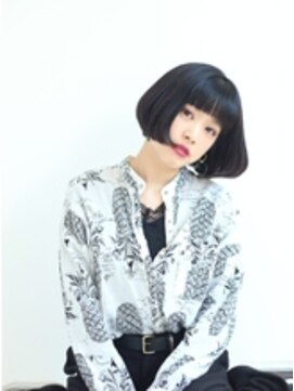 キャンパス(CANPUS) 黒髪モードなレトロボブ
