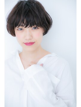 カバーヘア ブリス 上尾西口店(COVER HAIR bliss) ニュアンス感♪マッシュヘアひし形ショートY上尾20代30代40代