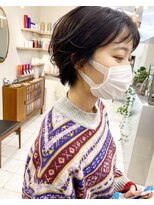 プフ 伏見(puf)&nbsp;レイヤーショートstyle。伏見/丸の内/髪質改善