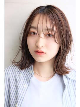 ラレイ(Lalei) 【ささき】小顔カット+くびれミディ+シアーグレージュ