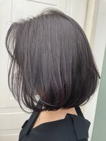 大人かわいいエギョモリ ミルクティーブラウン ひし形シルエット