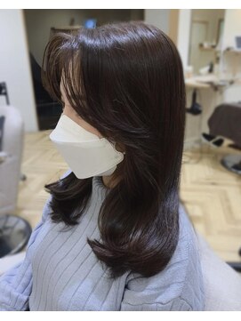ルアナ ヘア アンド トリートメント(Luana) 韓ヘア☆レイヤードカット　#奥村