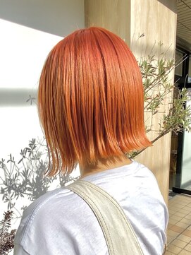 トリート 妙典店(TREAT) オレンジ×ダブルカラー_TREAT妙典