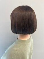 ヘアーアンドビューティーザ エフ(Hair Beauty the F)&nbsp;＊顎下2センチ_ボブヘア_赤み消し_グレージュ_m26