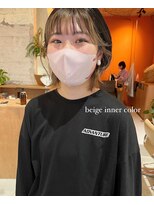 ユニ(uni)&nbsp;インナーカラー/ウルフカット/マッシュウルフ/２０代/３０代