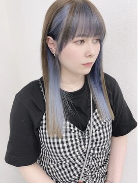 シアー(sheer) 《sheer/大黒》#ペールブルー#インナーカラー