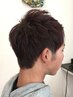 【男性限定】メンズカット＋眉カット＋ヘッドスパ￥8550