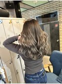 #ショコラアッシュ#ヘルシースタイル#ふんわりカール