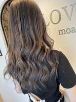 ラビスモア(Lovis moa)&nbsp;切りっぱなしボブ/ピンクブラウン/エアリーロング/美髪のススメ