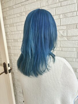 ゼロ(ZERO) [ブリーチカラー]ターコイズブルー