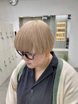 ヘアサロン ドット トウキョウ カラー 町田店(hair salon dot. tokyo color) 黒髪/グレーベージュ/レイヤーロング/前髪パーマ/ウルフ/町田