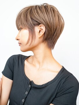 ロンドアンメゾン 原宿(Lond un Maison.) ショート/顔周り/前髪カット+ブリーチ◎ハイトーン[原宿]