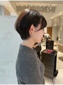 【森千晶】ナチュラル大人ショート/ひし形シルエット