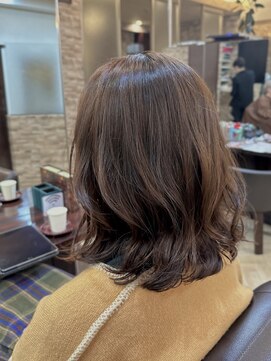 キャラ 池袋本店(CHARA) ミディアムヘアをパーマでワンランク可愛くイメチェン！【貴也】