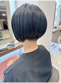やっぱり暑い！涼しげ刈り上げボブ
