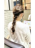 編み下ろしスタイル◎谷島