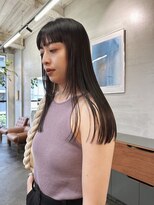 ニール シトロン 名古屋 伏見 丸の内(NEELU citron)&nbsp;【Neelu_misa】顔まわりカットとぱつっとロング