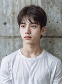 茨木/爽やか韓国風ニュアンスマッシュヘア