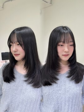 ウル 名古屋栄(ulu) 韓国レイヤー/髪質改善/縮毛矯正/髪質改善縮毛矯正/名古屋栄