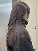 パークレーン アイス イヴェン(park lane ICI yeven)&nbsp;ブリーチなし 透明感 シルバーグレージュ ラベンダー/momoka