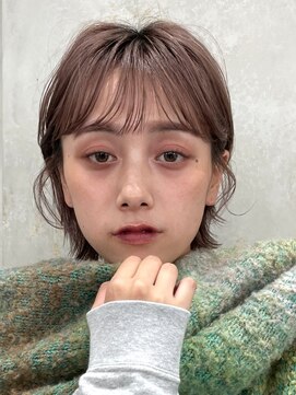 ロンドグロワール 大宮(Lond Gloire) ウェーブミディアム似合わせカットメルティカラーボブ/大宮