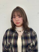 ジルスタジオ(JILL STUDIO) JILL STUDIO　シャギーレイヤー/マロンブラウン