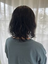 ネオエストログ(NeoestLog)&nbsp;パーマ風ミディアムボブ