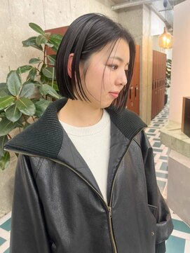 ノエ(noe) ホワイトグレージュ/デジタルパーマ/チェリーブラウン/栄h58