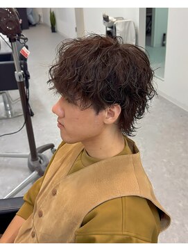 ブライト(BRIGHT) マッシュウルフスパイラルパーマ