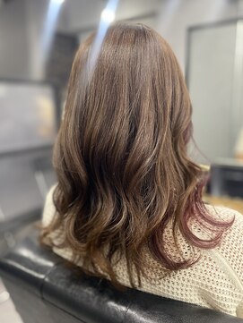 ウェイビー 桜木町店(WAVY) 【ブリーチあり】イヤリングカラー