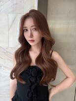 リリー(Lilley) 【稲永麻衣】レイヤーカット+ロングヘア+顔周りカット+韓国ヘア