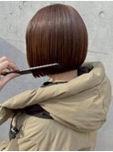 #ミニボブ　#切りっぱなしボブ